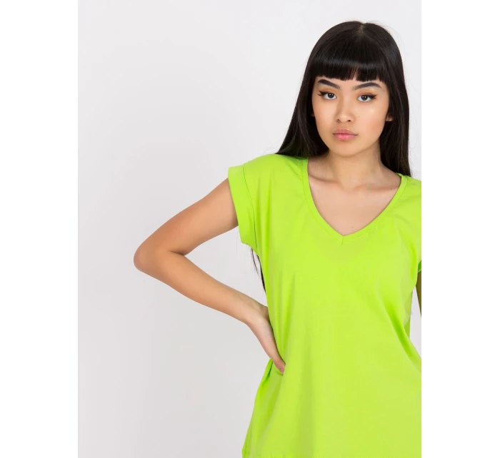 Tričko RV TS 7543.12x fluo zelená