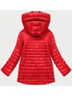 Červená oboustranná dámská bunda model 17217551 - MINORITY Červená oboustranná dámská bunda model 17217551 - MINORITY