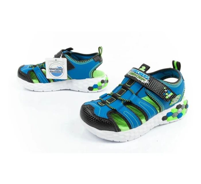 Sandály Skechers Jr 402213L/BBLM Sandály Skechers Jr 402213L/BBLM