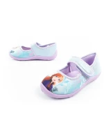 model 21394664 dětská obuv baleríny pantofle na suchý zip pantofle - Leomil