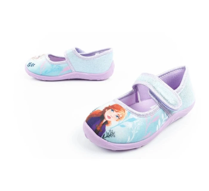 model 21394664 dětská obuv baleríny pantofle na suchý zip pantofle - Leomil