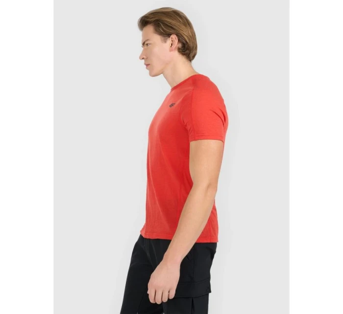 Pánské trekingové tričko z merino vlny model 21817043 - 4F Pánské trekingové tričko z merino vlny model 21817043 - 4F