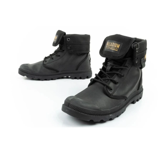 dámské sportovní boty Baggy model 21857860 kotníkové tenisky módní černé dámské - Palladium