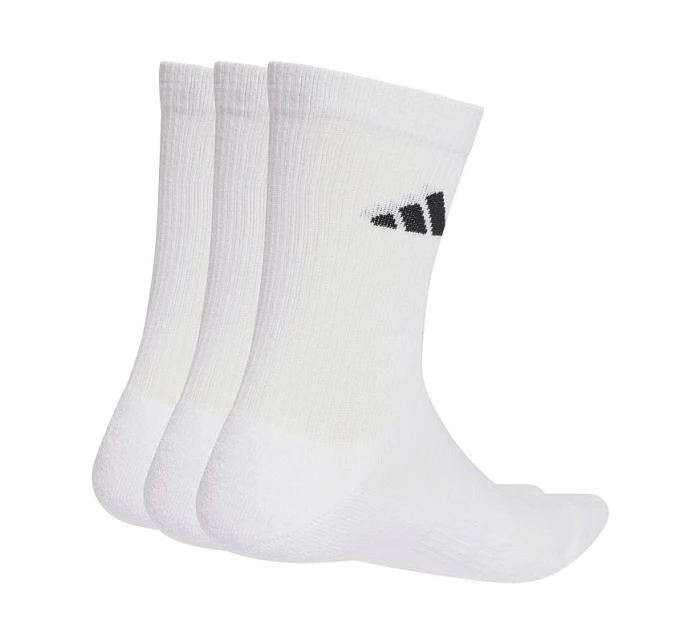 Ponožky adidas Cushioned Sportswear Crew 3P bílé JZ0530