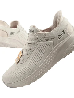 Pánská sportovní obuv Skechers Bobs Squad Chaos SLIP-INS ecru