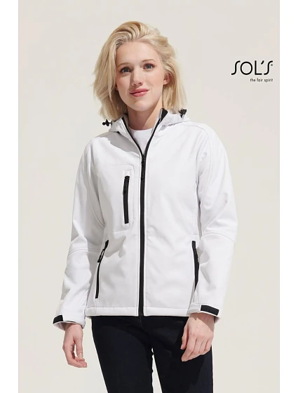SOL'S Women Dámská 3-vrstvá softshellová bunda s kapucí black model 22523717 SOL'S Women Dámská 3-vrstvá softshellová bunda s kapucí black model 22523717