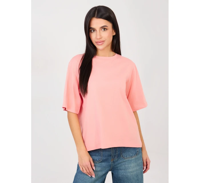 T shirt RV TS model 21888837 brzoskwiniowy - FPrice T shirt RV TS model 21888837 brzoskwiniowy - FPrice