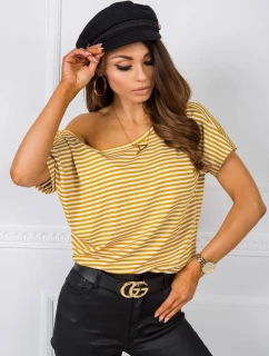 Tričko TP TS 5480.97P bílá a žlutá