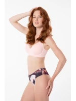 Spodní díl bikin Velvet Bloom Tanga Brasil - Julimex