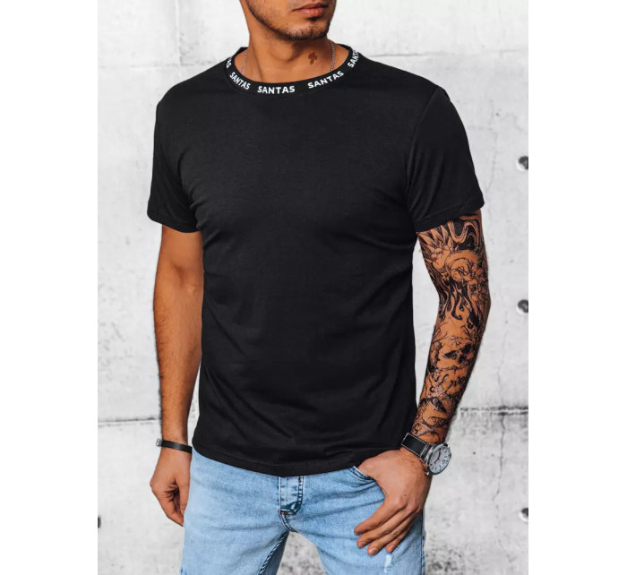 Pánské tričko s černým potiskem Dstreet RX5026