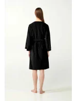Dámský sametový župan model 20815586 - Vamp