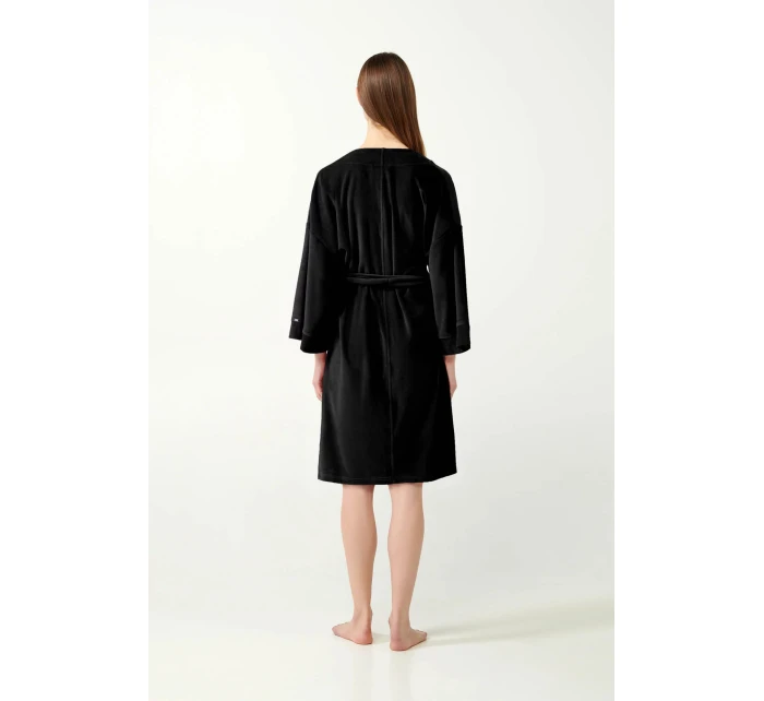 Dámský sametový župan model 20815586 - Vamp