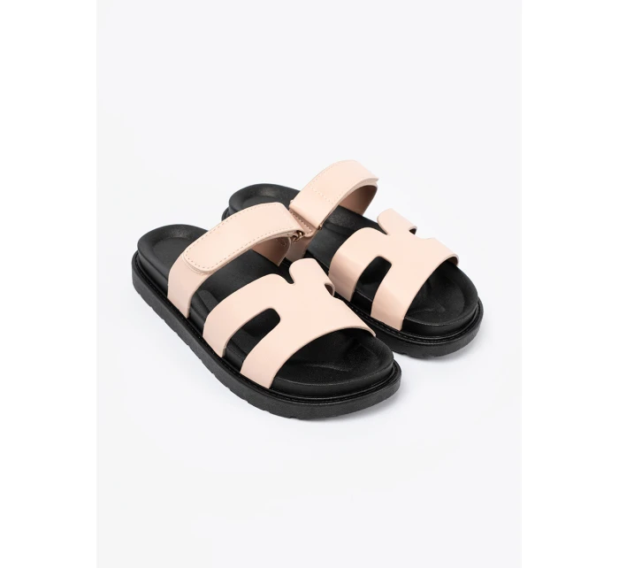 Originální nazouváky hnědé dámské platforma Originální nazouváky hnědé dámské platforma