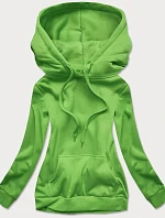 Zelená dámská tepláková mikina (W02-70)