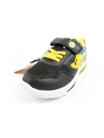 model 21394702 dětské sportovní boty tenisky lehké suchý zip černá žlutá - Leomil model 21394702 dětské sportovní boty tenisky lehké suchý zip černá žlutá - Leomil