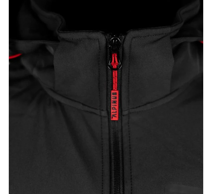 Alpinus Stenshuvud softshellová bunda černá BR43371 pánské