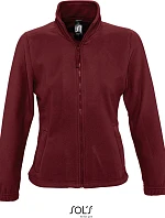SOL'S North Women Dámská fleecová bunda 25.5450 burgundy