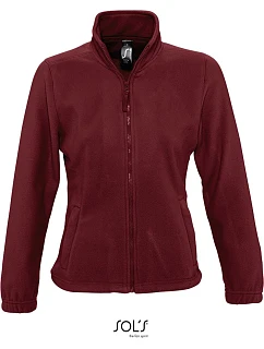 SOL'S North Women Dámská fleecová bunda 25.5450 burgundy