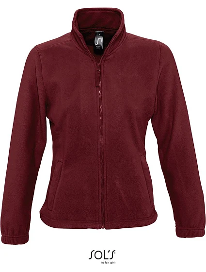 SOL'S North Women Dámská fleecová bunda 25.5450 burgundy SOL'S North Women Dámská fleecová bunda 25.5450 burgundy