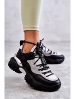 Dámská sportovní obuv Memory Foam System Big Star KK274053 Černo-šedá