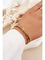 Dámský náramek ze nerezové oceli zlatý Dámský náramek ze nerezové oceli zlatý