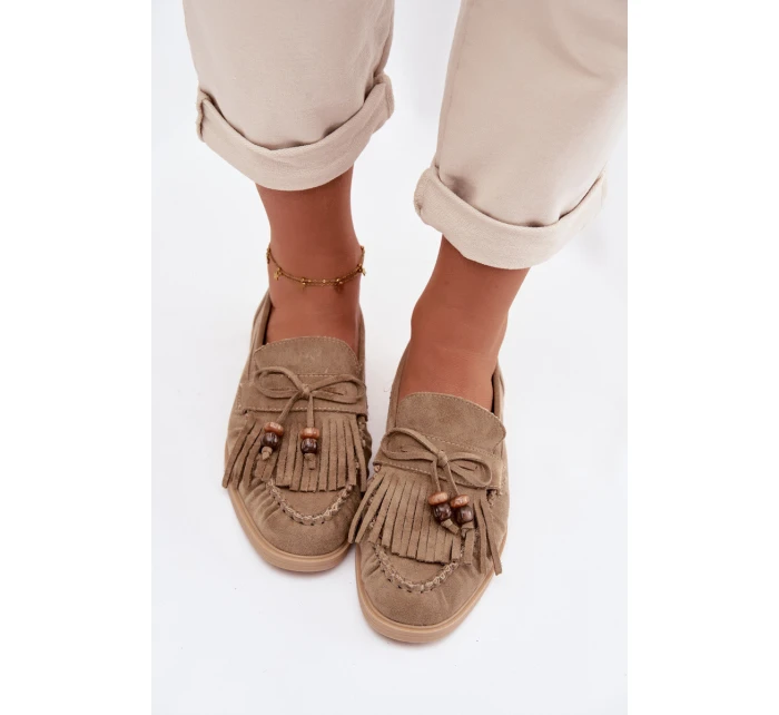 Dámské Mokasíny S A Zelené model 21937628 - Boto