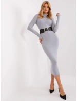 Sukienka EM SK model 21898756 szary - FPrice Sukienka EM SK model 21898756 szary - FPrice