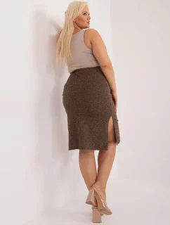 Spódnica LK SD model 19572741 camelowy - FPrice