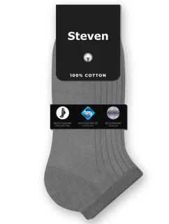 Pánské ponožky 042 šedá - Steven