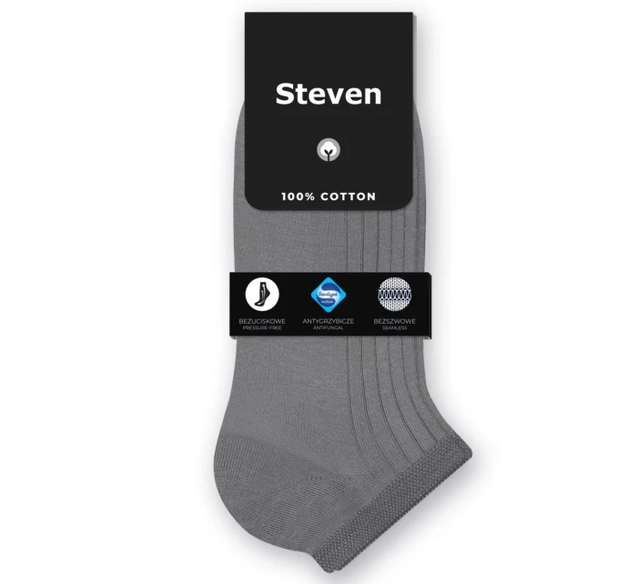 Pánské ponožky 042 šedá - Steven Pánské ponožky 042 šedá - Steven