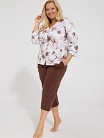 Pyžamo Cornette 162/498 Simone 3/4 3XL–5XL