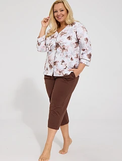 Pyžamo model 22281737 Simone 3/4 3XL–5XL - Cornette