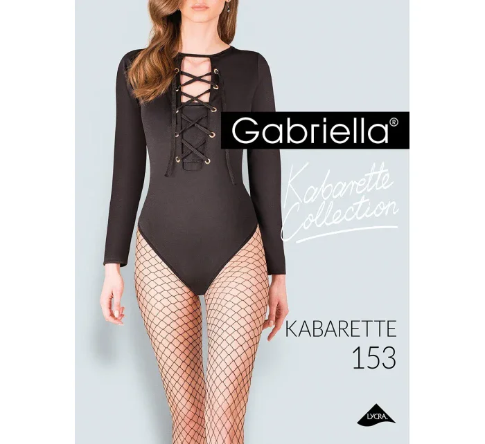 Gabriella Kabarette 231 153 velké síťované punčocháče 1-4