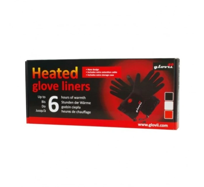 Vyhřívané rukavice Glovii GLBXL (univerzální; L, XL ; barva černá) Vyhřívané rukavice Glovii GLBXL (univerzální; L, XL ; barva černá)