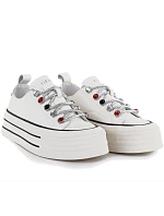 Dámské kožené tenisky na white model 22081668 - Hikvision Dámské kožené tenisky na white model 22081668 - Hikvision