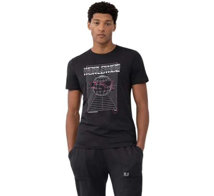 Pánské tričko M H4Z22-TSM029 22S - 4F Pánské tričko M H4Z22-TSM029 22S - 4F