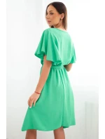 Šaty s překládaným výstřihem fango Šaty s překládaným výstřihem fango