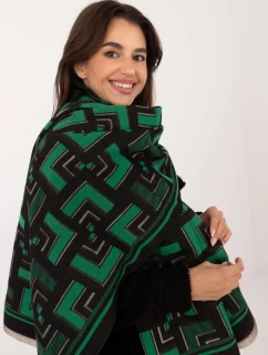 Šála AT SZ 23158.32 černozelená