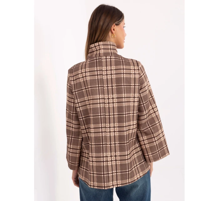 Płaszcz IT PL brązowy model 21717663 - FPrice Płaszcz IT PL brązowy model 21717663 - FPrice