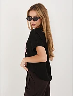 Bluzka RV BZ model 22102608 czarny - FPrice Bluzka RV BZ model 22102608 czarny - FPrice