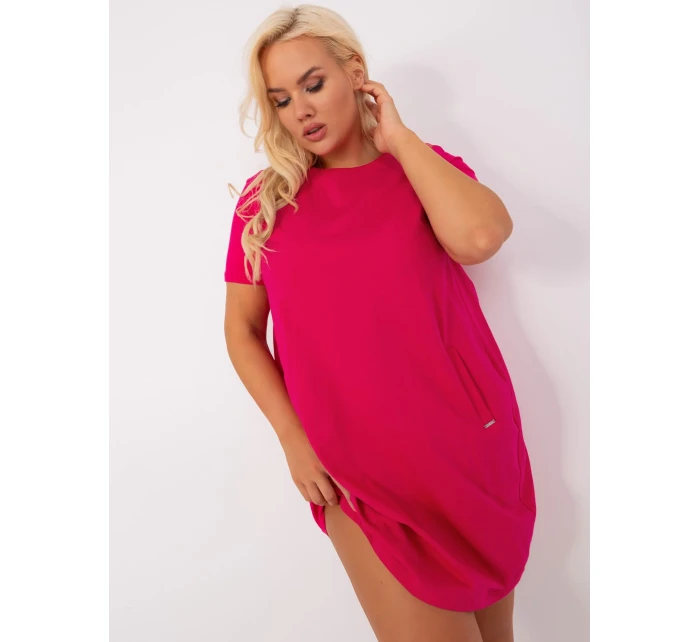RV SK 8768 šaty.17P fuchsiová