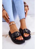 Dámské módní pantofle Big Star - černé Dámské módní pantofle Big Star - černé