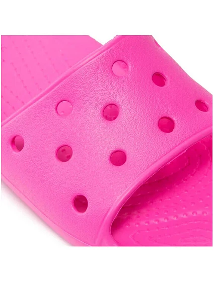Dětské nazouváky Classic Slide model 19564454 Neon růžová - Crocs Dětské nazouváky Classic Slide model 19564454 Neon růžová - Crocs