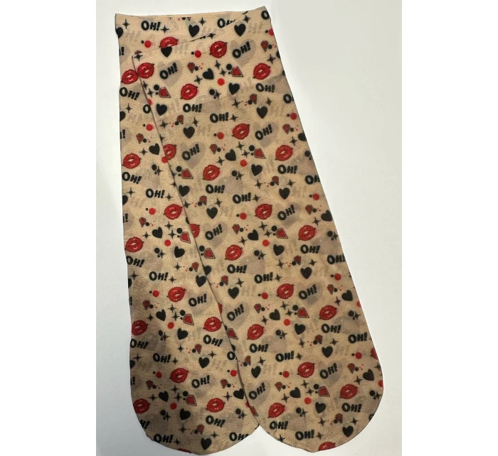 Dámské vzorované ponožky model 7465057 20 den - Magnetis