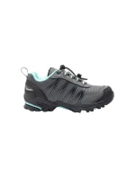 Trollkids Kids Trolltunga Hiker Low anthracite/mint nepromokavé turistické boty pro chlapce/dívky (155-609)