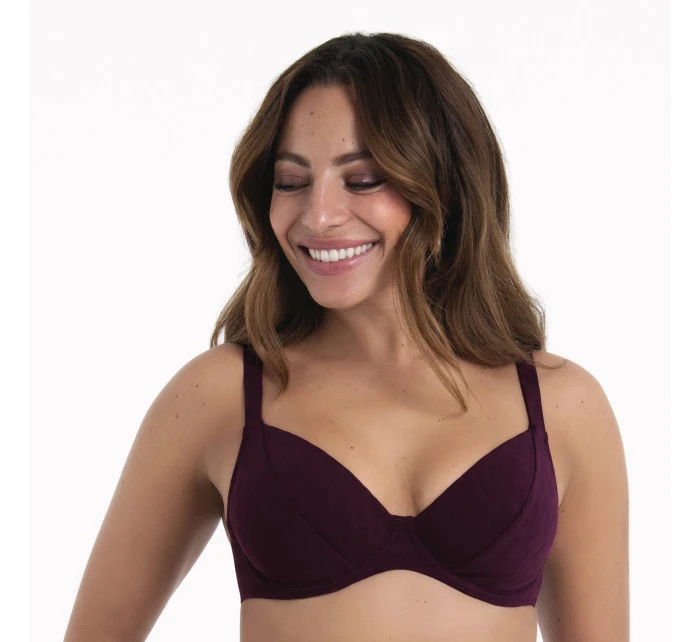 Style Celine Top Bikini - horní díl 8846-1 bordová - RosaFaia