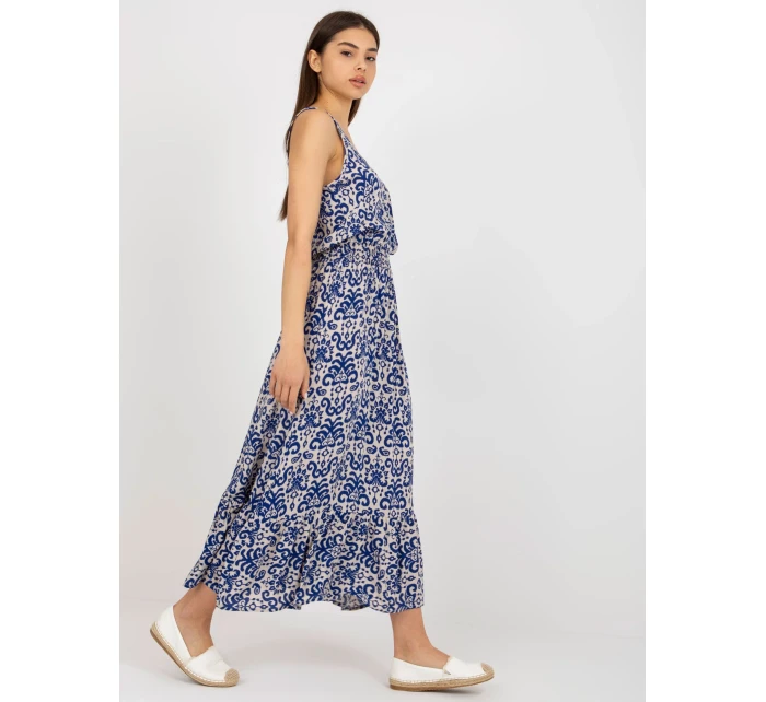 Šaty model 18445638 tmavě modré - FPrice Šaty model 18445638 tmavě modré - FPrice