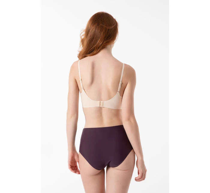 Tmavě švestkový jednoduchý maxi spodní díl - Julimex Tmavě švestkový jednoduchý maxi spodní díl - Julimex