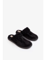 Inblu Dámské zateplené pantofle EK000010 Černé