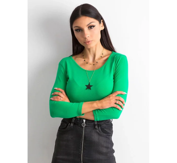 Dámská halenka RV BZ 4690.67 zelená - Basic